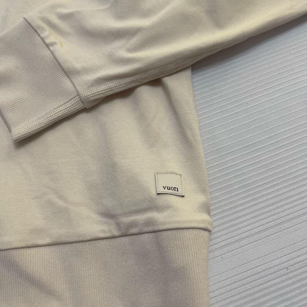 Vuori Cream Long Sleeve Tee - Picture 2 of 8